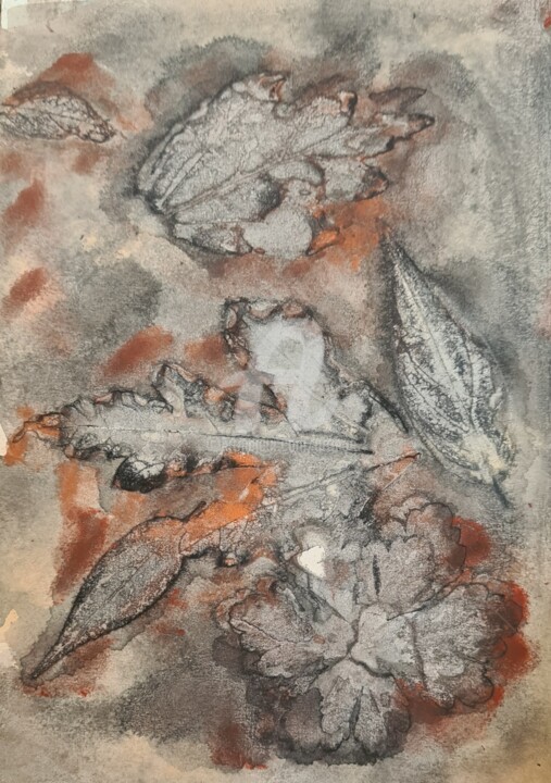 Painting titled "2023_sunprint 11" by Art Moé, Original Artwork, Acrylic