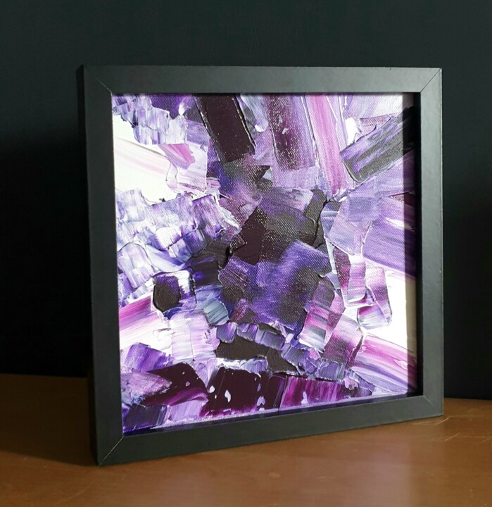 Peinture intitulée "Fragments - Errance" par Julie Verhague, Œuvre d'art originale, Acrylique Monté sur Châssis en bois