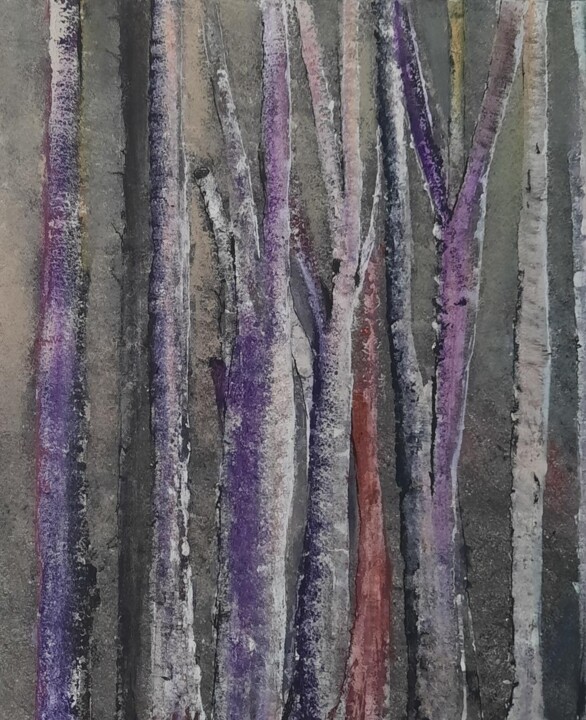 绘画,  21.7x18.1 in 