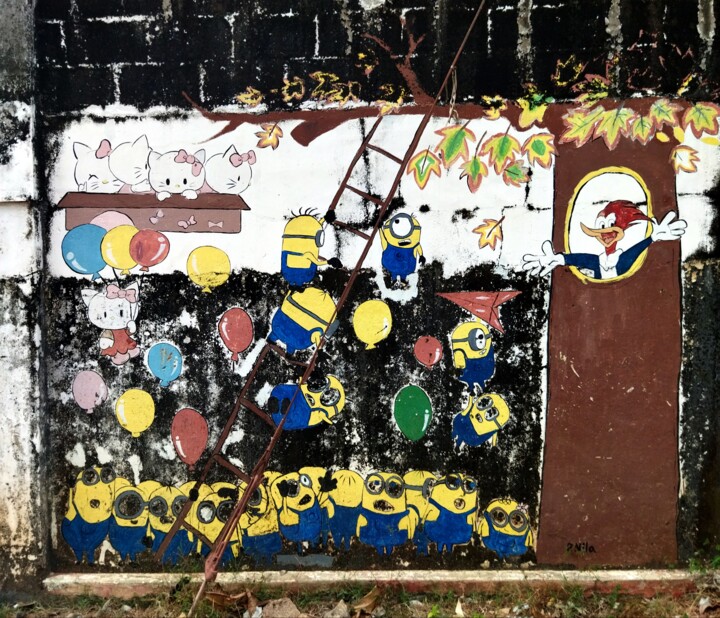 "Cartoon Fantasy" başlıklı Fotoğraf Benoit Van Canneyt (Beach Art Blankenberge) tarafından, Orijinal sanat, Dijital Fotoğraf…