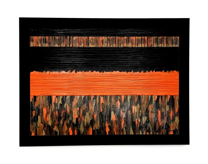 Papaya Puzzle 绘画, 23.6x31.5 in