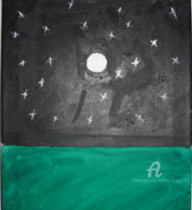 Painting titled "The Quest" by Michela Curtis, Original Artwork, Oil