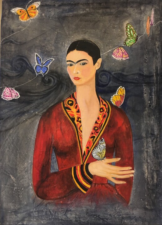 Pour Alejandro 绘画, 23.6x16.9 in