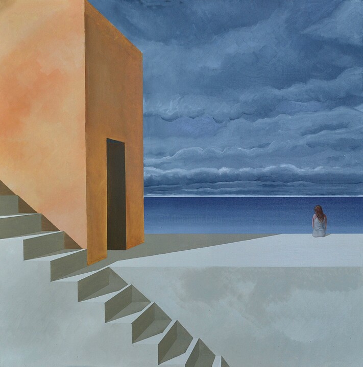 绘画,  35.4x35.4 in 