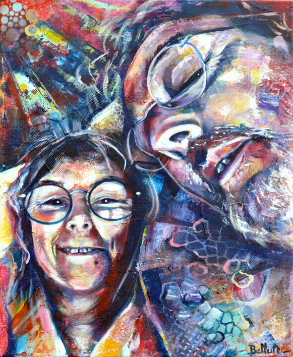 绘画,  21.7x16.9 in 
