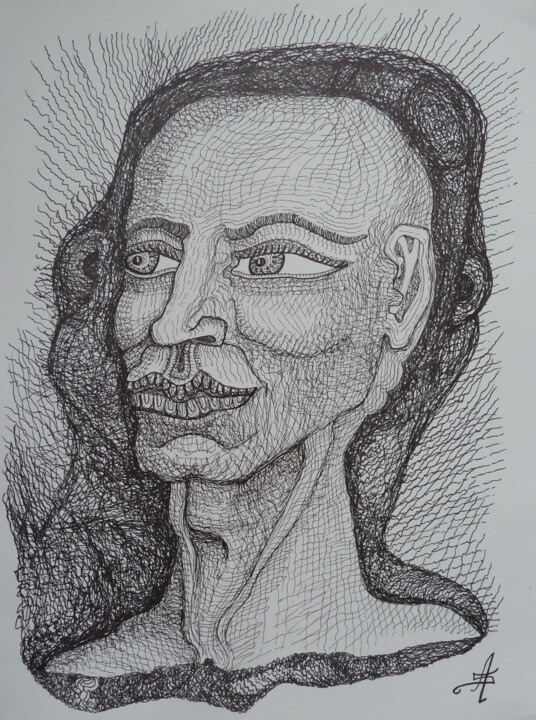 图画,  18.9x14.2 in 