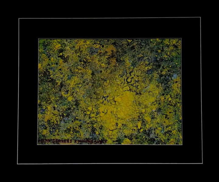 Yellow Planet 绘画, 19.7x23.6 in