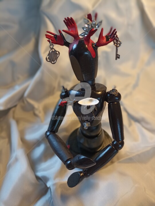 雕塑,  9.5x5.1 in 