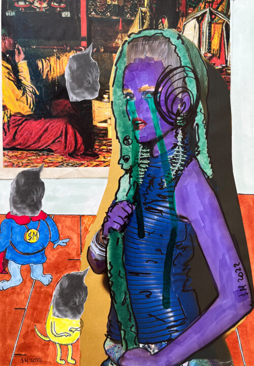 nwo9 / Selfie museum - {$M} 拼贴, 11.4x8.3 in