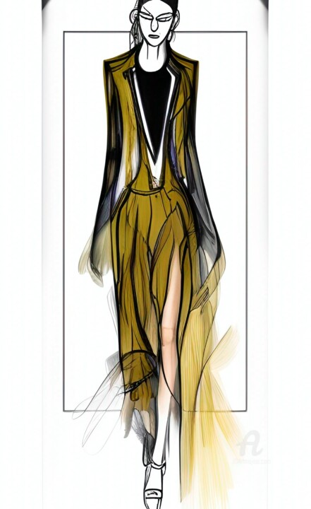Digital Arts titled "FD 01 2023.054" by Artynkom, Original Artwork, Digital Print