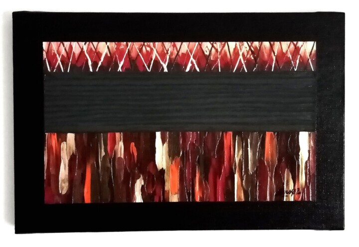 Bocage Frequencies 绘画, 10.6x16.1 in
