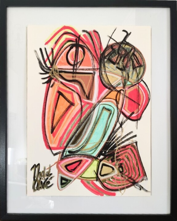 COLLECTION STREETART "UNTITLED 4" 图画, 15.8x11.8 in