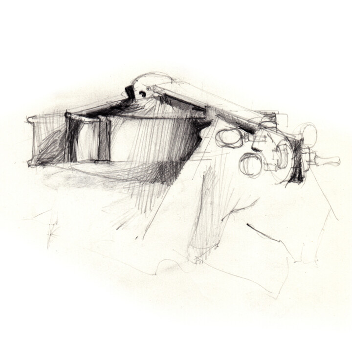 Étude de violon n°1 图画, 7.9x7.9 in