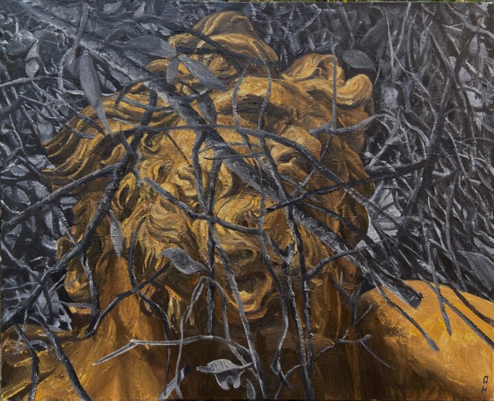 命运NO.7 绘画, 20.9x25.6 in