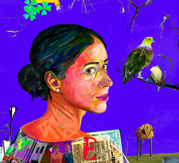 Digital Arts titled "RETRATO" by Ruiz De Azúa Juan Carlos, Original Artwork, Digital Painting