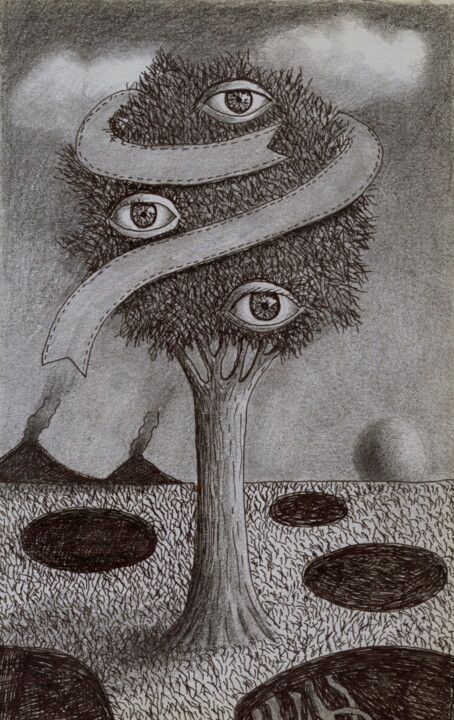 Ojos 图画, 8.5x5.5 in