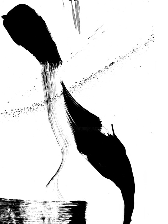 3 BN 2021 绘画, 18.9x13 in