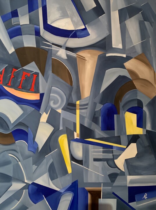 CARTA SU CARTA 绘画, 31.5x23.6 in