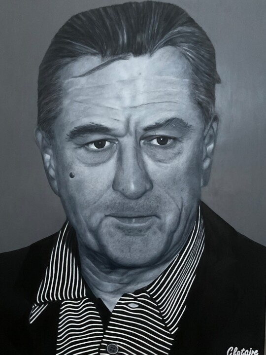 Robert De Niro 绘画, 51.2x38.2 in