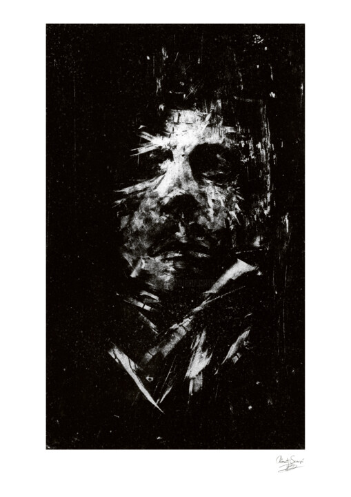 Portrait I 印花与版画, 16.5x11.7 in