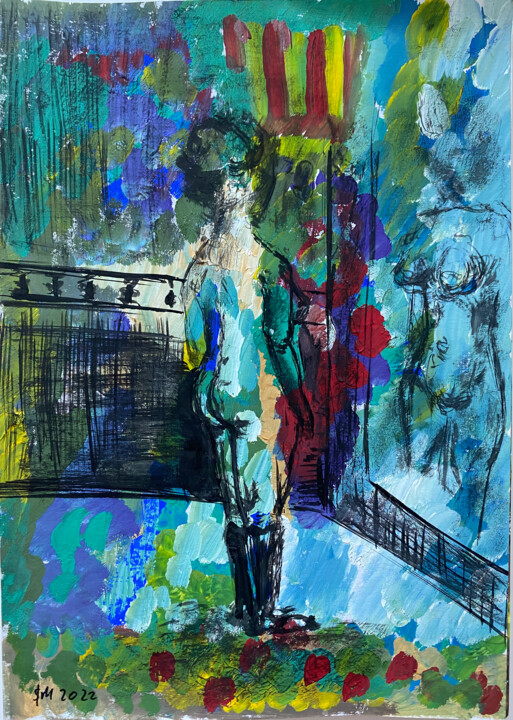 图画,  11.4x8.3 in 