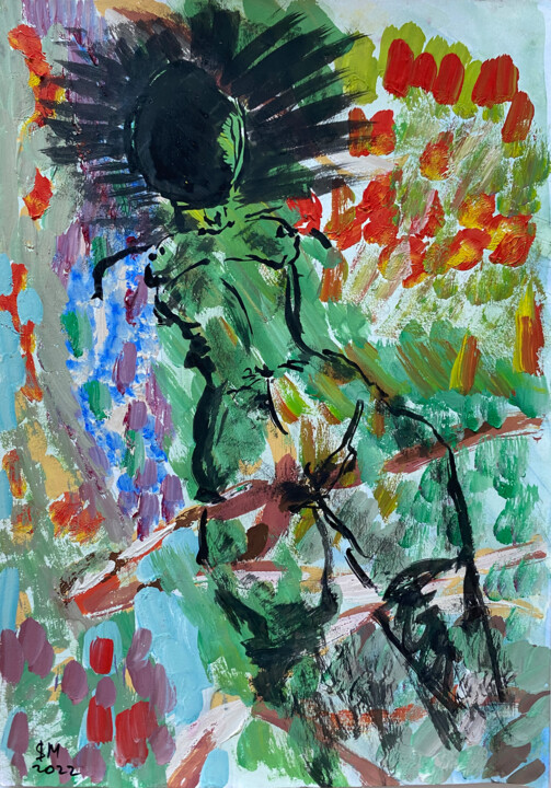 图画,  11.4x8.3 in 