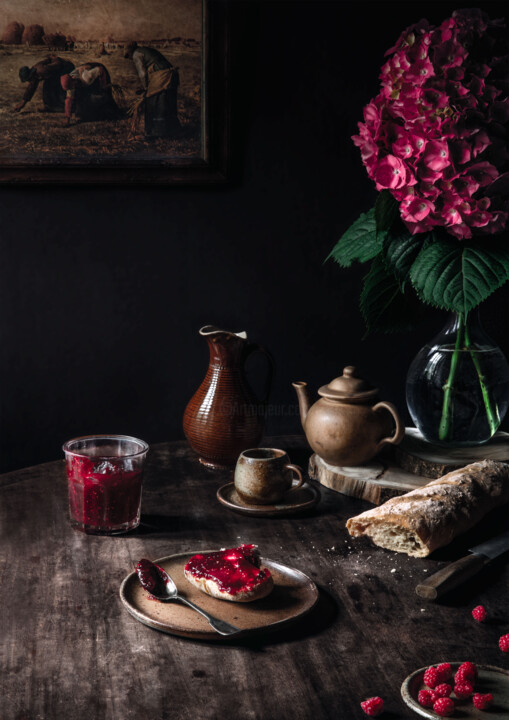 Φωτογραφία με τίτλο "Le petit déjeuner" από Melancholya, Αυθεντικά έργα τέχνης, Ψηφιακή φωτογραφία