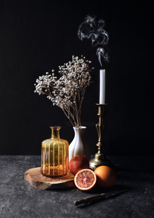 Φωτογραφία με τίτλο "Nature morte aux or…" από Melancholya, Αυθεντικά έργα τέχνης, Ψηφιακή φωτογραφία