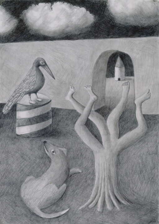 Sin título #7 图画, 11.7x8.3 in