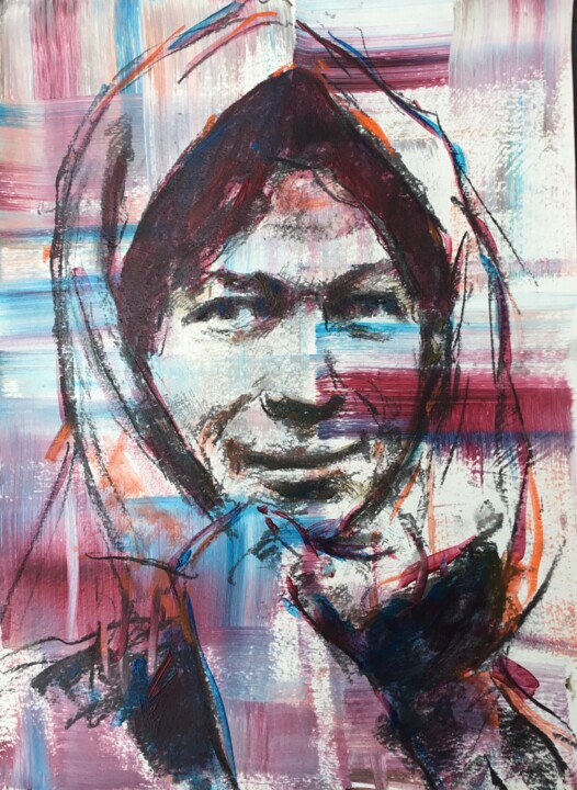 绘画,  16.5x11.4 in 