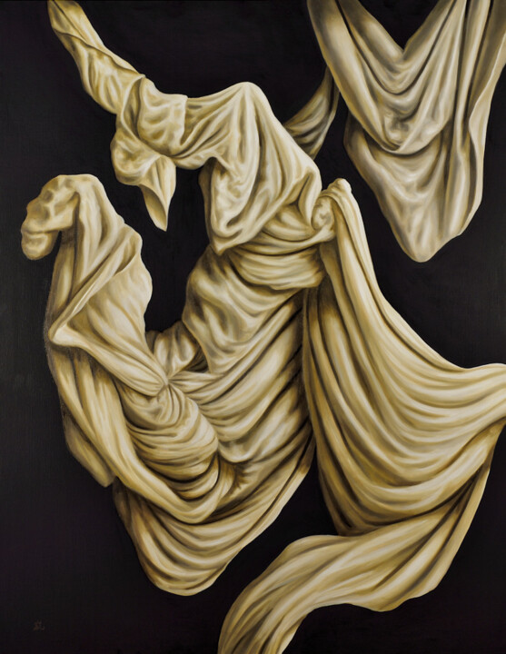 La descente de croix 绘画, 57.5x44.9 in