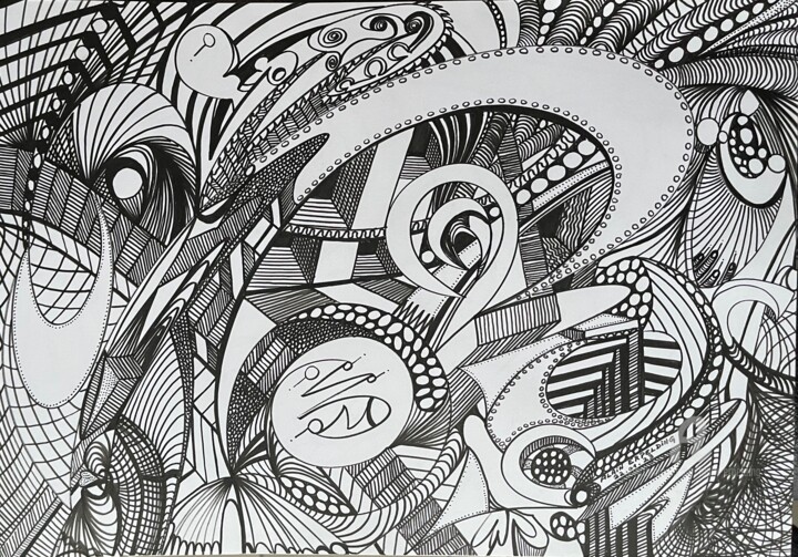 图画,  11.8x15.8 in 