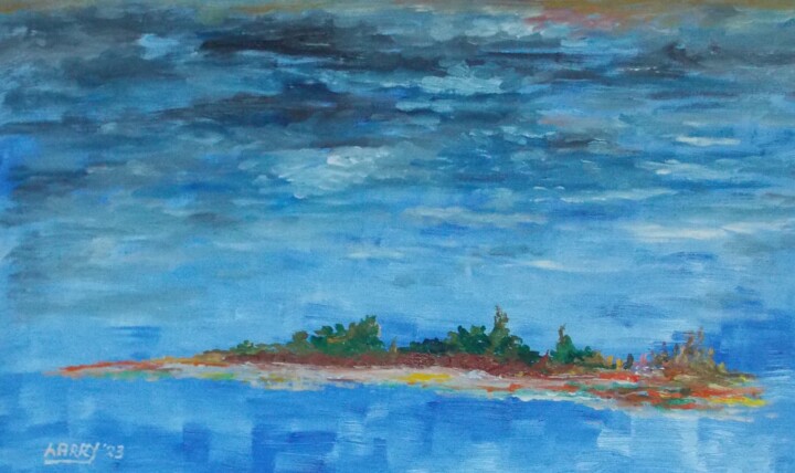 绘画,  8.9x15 in 
