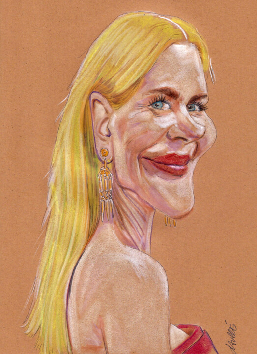 Nicole Kidman 图画, 11.7x8.3 in