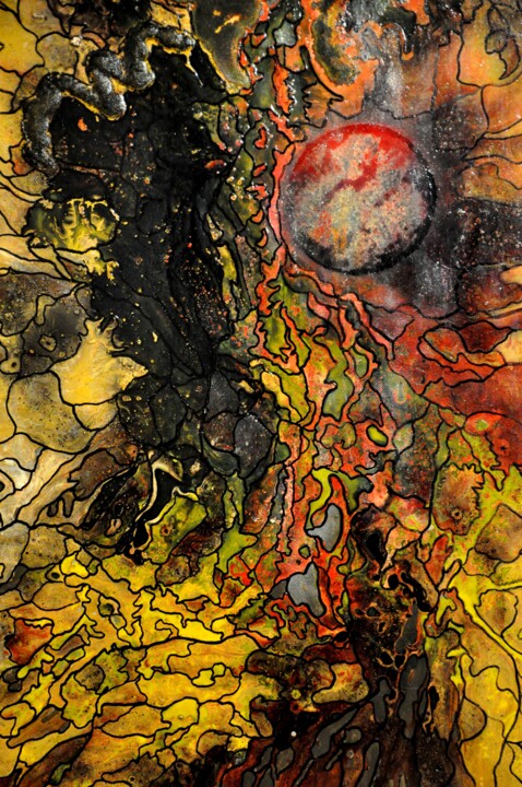 Cosmos 4 绘画, 29.1x21.3 in