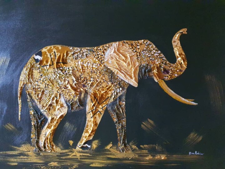 A night in Savannah 拼贴, 35.4x47.2 in