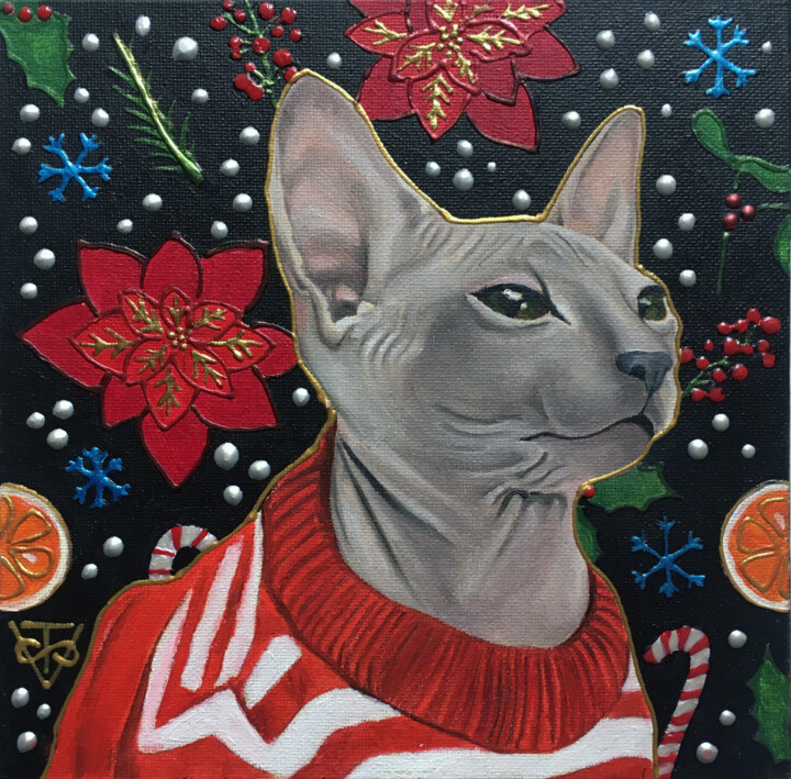 绘画,  7.9x7.9 in 