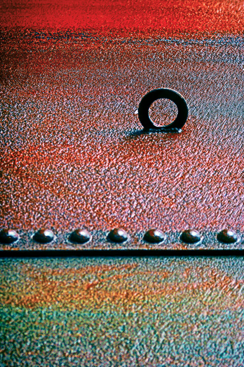 Photography titled "Effet cuivré" by P. Zimmermann, Original Artwork, Digital Photography Mounted on Other rigid panel