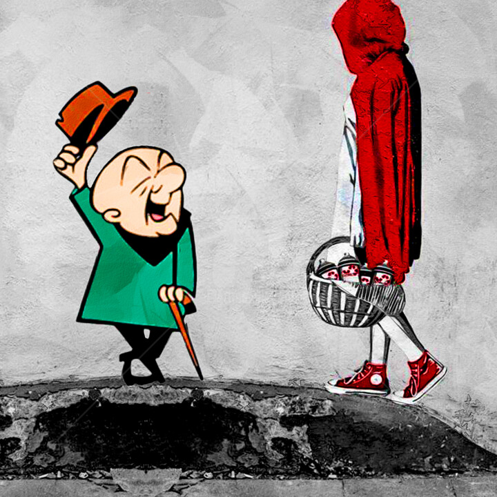 Mr Magoo, Hello Bansky !!! 数字艺术