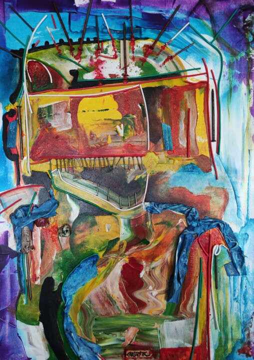 绘画,  27.6x19.7 in 