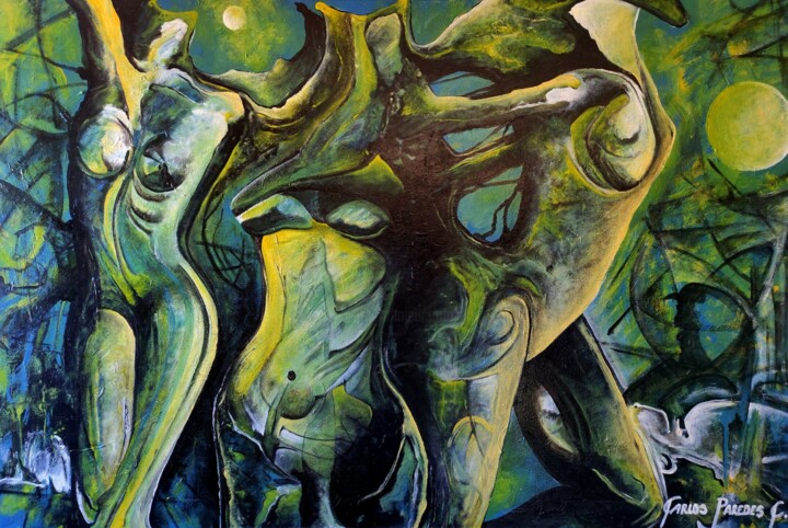 绘画,  35.4x51.2 in 