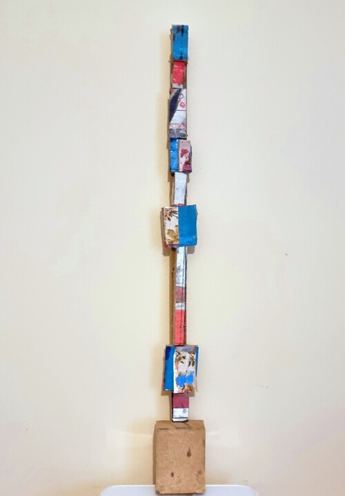 雕塑,  26.4x3.2 in 