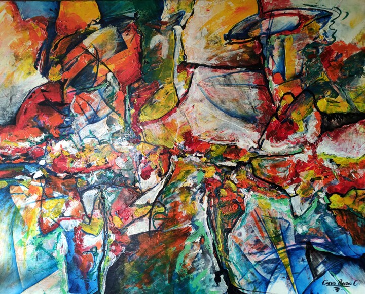 Sacred Skin 绘画, 31.5x39.4 in