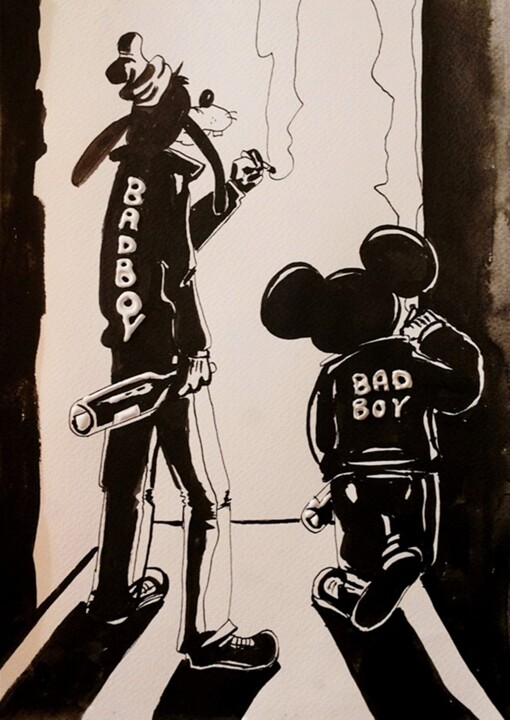 Bad Boys 图画, 27.6x19.7 in