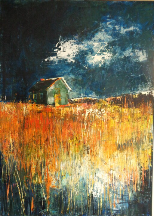 NOCTURNE II 绘画, 27.6x19.7 in