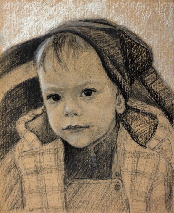 绘画,  17.7x13.8 in 
