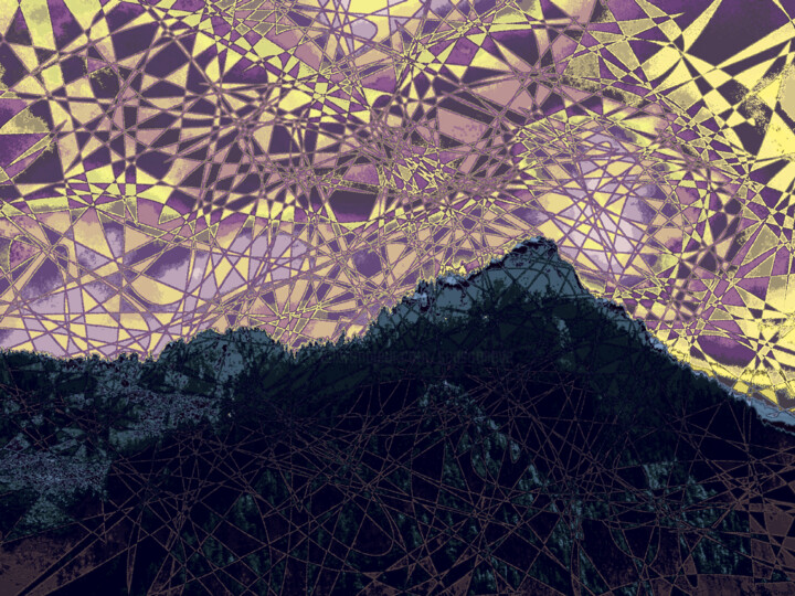 Digital Arts titled "Mostly Cloudy With…" by Ken Grzesik, Original Artwork, Manipulated Photography