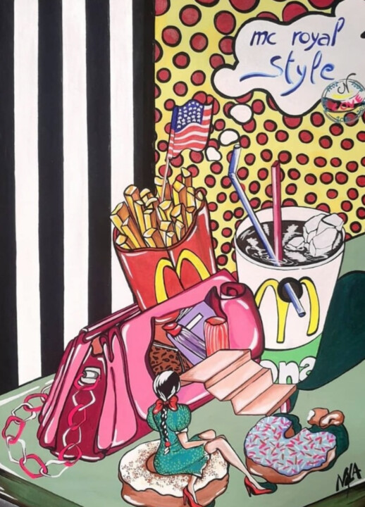 绘画,  27.6x19.7 in 