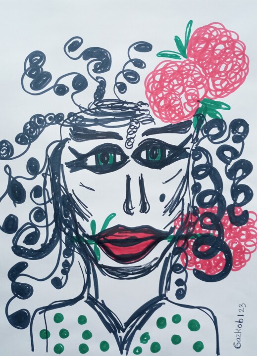 图画,  16.1x11.8 in 