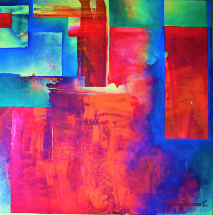Intraterrestrial Part 2 绘画, 31.5x31.5 in
